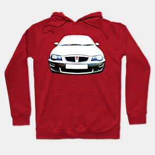 Rover 25 classic car high contrast Hoodie